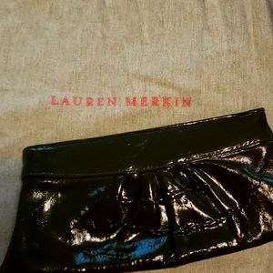 Lauren Merkin patent leather clutch